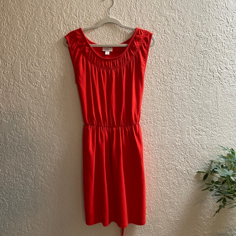 Cotton sleeveless dress